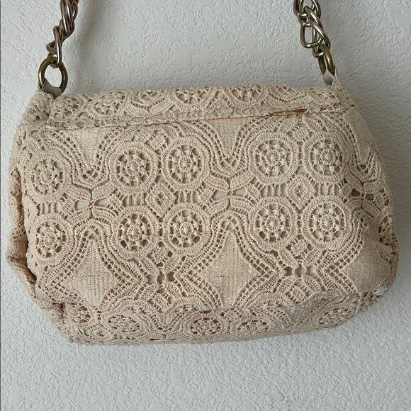Imoshion Elegant Cream Lace Shoulder Bag - Picture 3 of 15